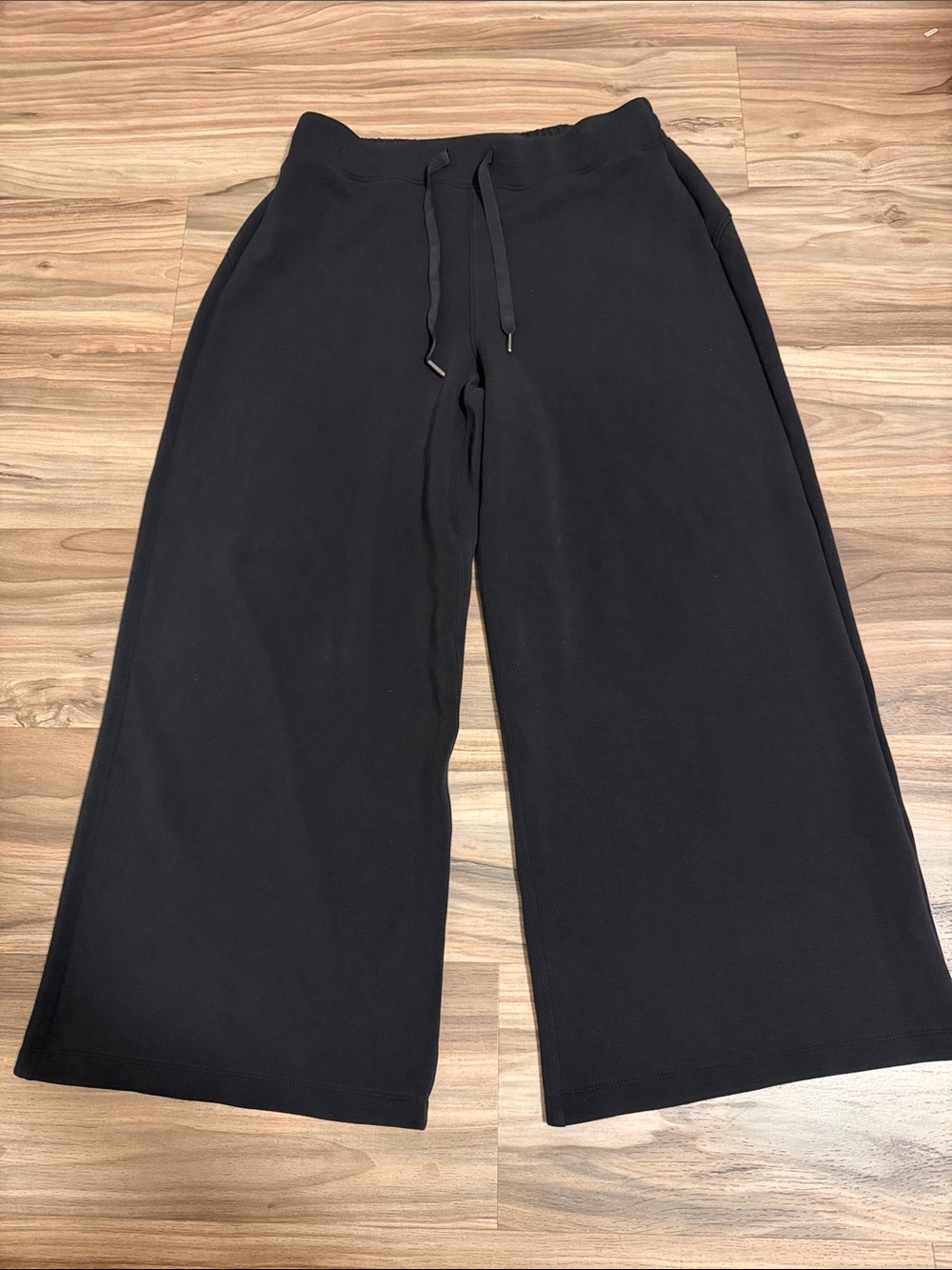 Spanx Air Essentials Wide Leg Pants Women’s Size XL Drawstring Plush Loungewear